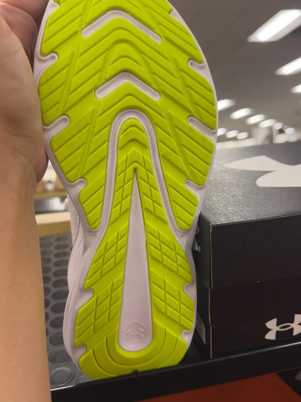NWT Under Armour Charged+ Turbulence 3 Running Shoes Size 7.5